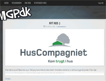 Tablet Screenshot of mgp.dk
